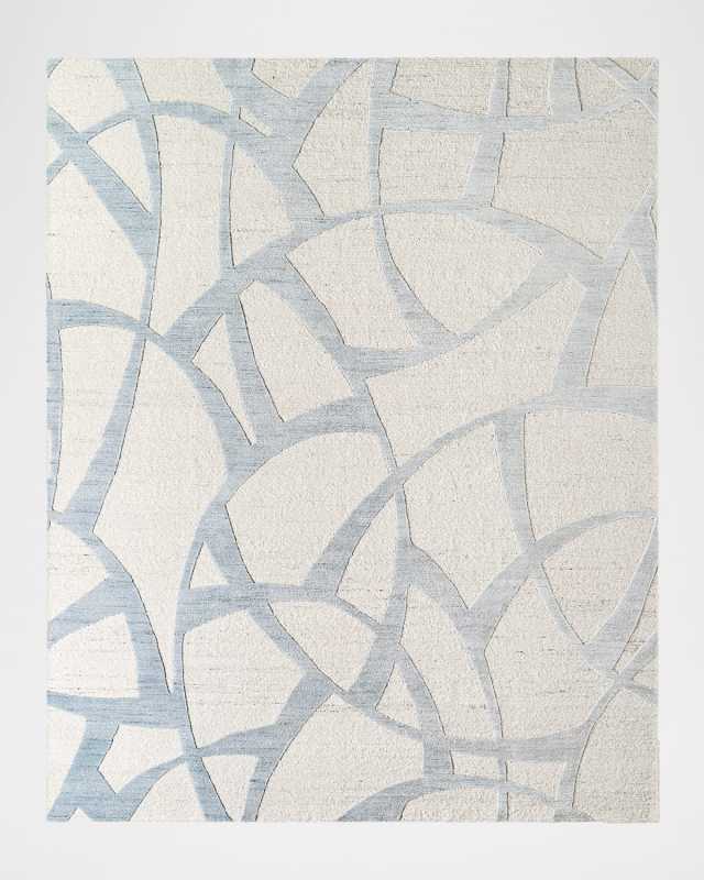 Ombre Hand-Knotted Rug, 8' x 10'